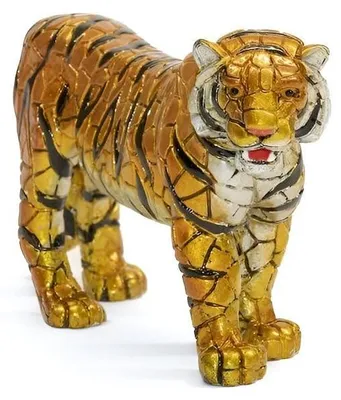 Produktbild von Premium-Mosaik-Tigerfigur, 18 cm