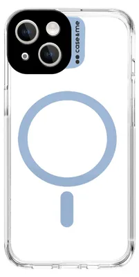 Immagine prodotto di Case&Me Magcolor Case - Cover Trasparente Compatibile Con Ricarica Magsafe Per Iphone 15