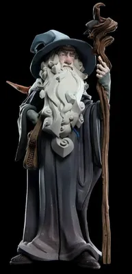 Produktbild von Herr der Ringe Mini Epics Vinyl Figur Gandalf der Graue 12 cm