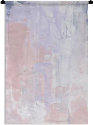Produktbild von MuchoWow® Wandteppich Wandbehang Farbe - Pastell - Gestaltung 90x135 cm Tapisserie Dekoration Wandtuch - Baumwolle - Wandskulptur