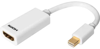 Produktbild von Digitus AK135005, Mini DP, HDMI, 0,15 m, Weiß