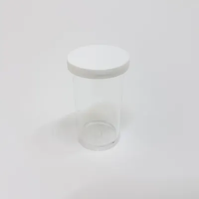 Obrázok produktu pre Dönges plastová nádobka s viečkom, 10 ml (plastový pohárik) (balenie po 10 ks)