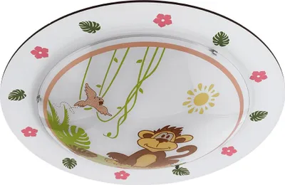 Produktbild von Eglo 96948 Louie Wand-/Deckenleuchte E27 Äffchen rosa