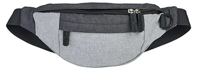 Produktbild von bags2GO DTG-19482 | Bauchtasche Hip Bag - Helsinki, 36 x 15 x 7,5 cm - Farbe: Dark Grey Melange/Light Grey Melange - Größe: 36 x 15 x 7,5 cm