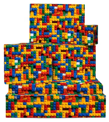 Produktbild von Set von 6 Bogen Buntes Geschenkpapier für Geburtstage