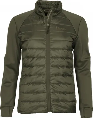 Produktbild von Pinewood Finnveden Hybrid Power Fleece Jacke Damen (Olive) Größe S