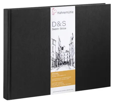Produktbild von Hahnemühle Skizzenbuch D&S A5 160 Seiten 140 g/m² Querformat