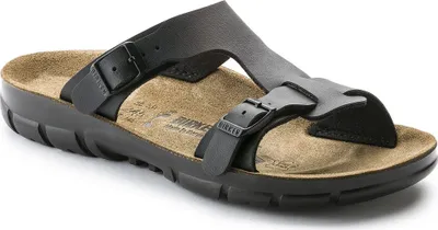 Produktbild von Birkenstock Damen-Pantolette Sofia, BirkoFlor, schmal, schwarz, Größe 36 263123-36