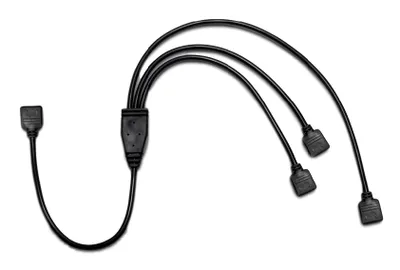 Produktbild von RGB-Verteiler 3-fach (schwarz, 480cm)