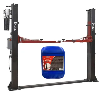 Immagine prodotto di Ponte sollevatore auto a 2 colonne, portata 4000 kg,380v, ponte sollevatore idraulico + olio gratis incluso, sblocco automatico, Redats Polonia