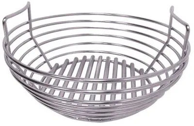 Zdjęcie produktu dla Koszyk ze stali nierdzewnej do grillowania węglem drzewnym
