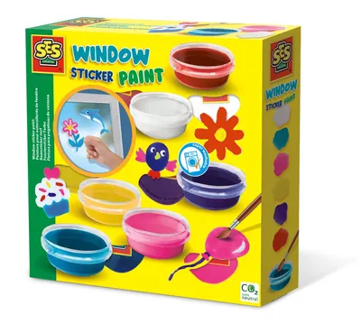 Produktbild von Farben zum Malen von Fensterbildern