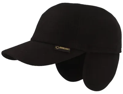 Göttmann Gore-Tex Baseballcap Monaco-K-G mit Ohrenschutz in schwarz
