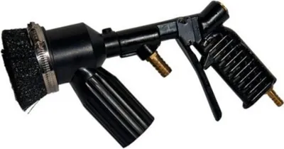 Immagine prodotto di Sabbiatrice per compressore, pistola sabbiatrice per compressore, con nipplo di connessione all'aria, kit sabbiatrice ad aria compressa. pistola per sabbiatura pneumatica industriale per la rimozione della ruggine