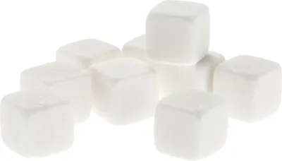 Produktbild von 9er Set Whisky-Steine Kühlsteine aus Natürlichem Speckstein für Getränke mit Stoffbeutel