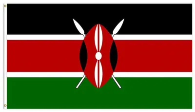Produktbild von Go Go Gadget – Kenianische Flagge – 90 x 150 cm – Kenia