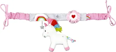 Produktbild von BabyGlück|Coppenrath Verlag|Die Spiegelburg Die Spiegelburg - BabyGlück Kinderwagenkette Einhorn, dehnbar ca 47 - 59 cm