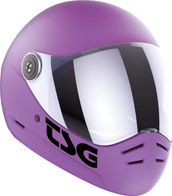Produktbild von Schutzausrüstung - Helm Pass 2.0 Solid - Satin Royal Liac XXL - TSG