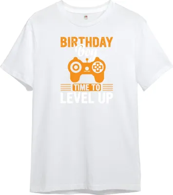 Produktbild von PAULGOS Kinder T-Shirt, Geburtstag Level up
