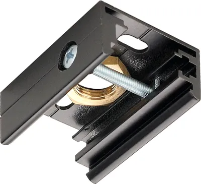 Immagine prodotto di Eutrac 145730 High voltage mounting rail Rail adapter SLV Black