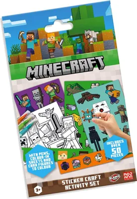 Produktbild von Minecraft-Sticker-Aktivitätsset