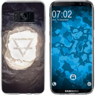 Produktbild von PhoneNatic Case kompatibel mit Samsung Galaxy S8 Plus Silikon-Hülle Element M2