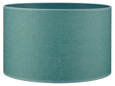 Produktbild von Home Sweet Home Lampenschirm Canvas türkis - B:35xT:35xH:21cm