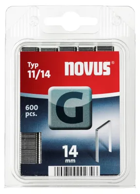 Obrázek produktu pro Steinel Flachdrahtklammern G Typ 11/14 mm verzinkt 600 St. Tackerklammern