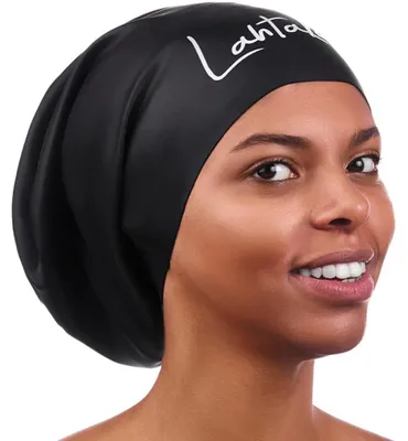 Produktbild von Sehr große Schwimmkappe für langes Haar