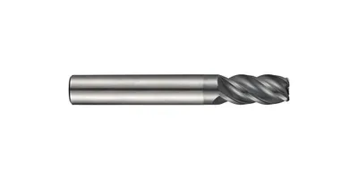 Produktbild von Schaftfräser S262 D.10mm R.0,5mm Gesamt-L.72mm Schneiden-L.22mm HM AlCrN 40Grad