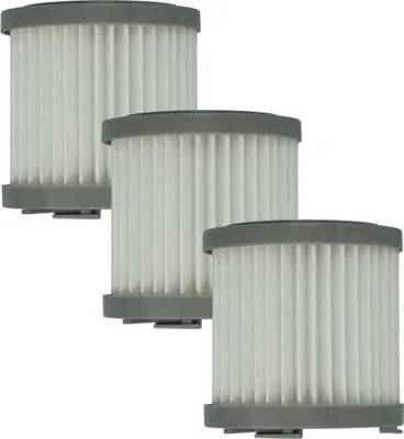 Produktbild von vhbw 3 Staubsaugerfilter Ersatz für Fakir 2972085 für Staubsauger - HEPA-Filter Schwarz Weiß