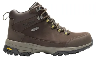 Immagine prodotto di Scarponi da trekking "Burrell II" da donna, in pelle, modello RG13738 (taglia 38 EU), color marrone