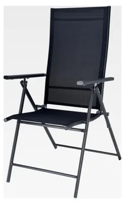 Produktbild von Gartenstuhl Campingstuhl Klappstuhl Balkonstuhl Hochlehner 106x67x57cm