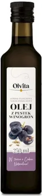 Produktbild von OLVITA Kaltgepresstes, unraffiniertes Traubenöl 250 ml