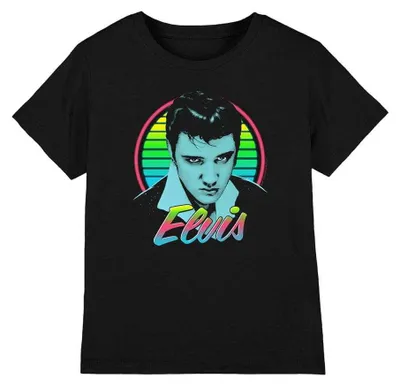 Produktbild von Elvis Presley - "King" T-Shirt für Kinder TV33210 (140-146) (Schwarz)