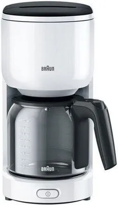 Produktbild von BRAUN KF3100 PurEase Kaffeeautomat weiß, Farbe:Weiß