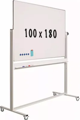 Produktbild von Mobiles Whiteboard Suzanne - Neigbar - Wochenplaner - Monatsplaner - Jahresplaner - Doppelseitig und magnetisch - 100x180cm