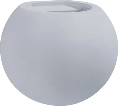 Produktbild von Wandleuchte Innen Wandlampe Flur Lampe Rund Indirektes Licht Up Down Effekt G9 Farbe  Beton-Grau