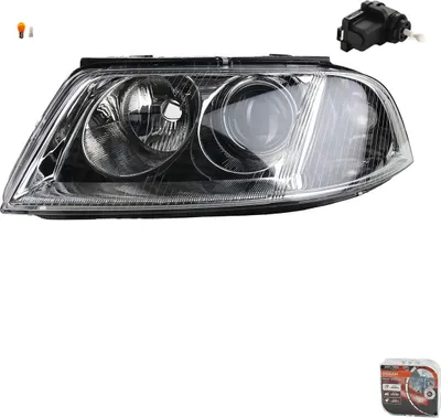 Obrázok produktu pre Johns, svetlomety + Osram Night Breaker Laser pasuje do VW Passat 3B Left 1J0941295B 1J0941295F 9948336 1J0941295C 6X0941295 6X0941295D 3B0941015