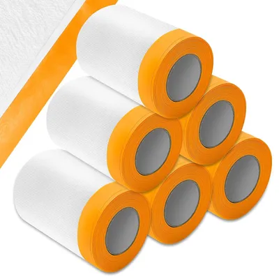 Produktbild von Malerfolie 0.55 m x 20 m, 6 Rollen, transparent, für Möbel