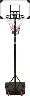 Produktbild von vidaXL Basketballständer Transparent 216-250 cm Polycarbonat