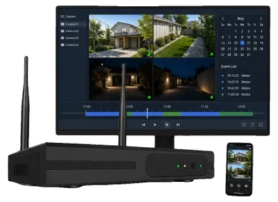 Productafbeelding van Netwerkvideorecorder, 5MP resolutie, H.265 compressie, 16 kanalen
