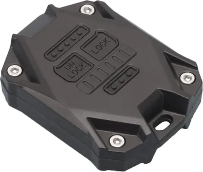 Produktbild von Autoschlüssel-Schutzhülle für Jeep Wrangler JK 2007-2017 (Schwarz)