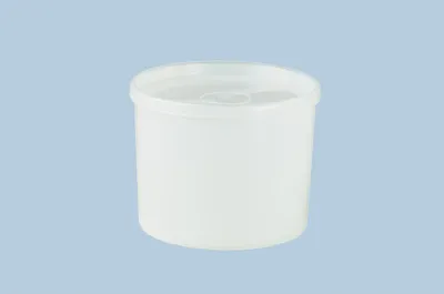 Produktbild von Hünersdorff Dose mit Stülpdeckel 700 ml, rund natur, 114x88 mm