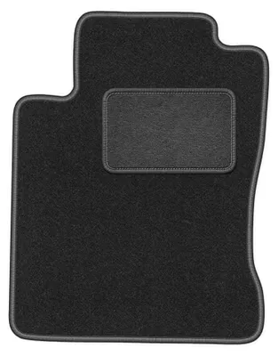 Produktbild von Fahrermatte Velours für Mazda MX-3 1991-1998 (Coupé) – 1-tlg, Graphit, passgenau – Wielganizator LUX