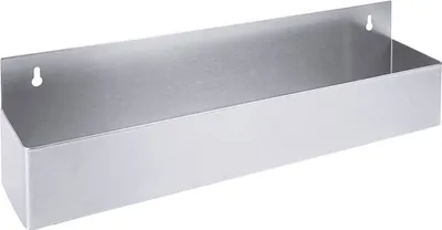 Produktbild von Barregal, aus Edelstahl, zur Wandmontage, einreihig, Variante auswählbar : Barregal 56 cm Variante: Barregal 56 cm