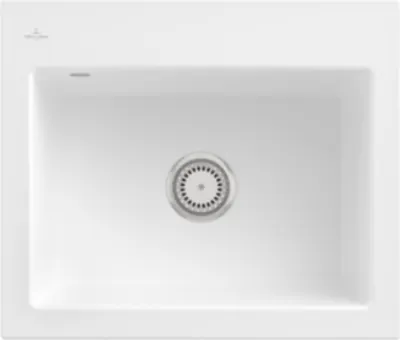 Produktbild von Villeroy & Boch Keramikspüle 330901RW, Subway 60 S Einbauspüle - inkl.