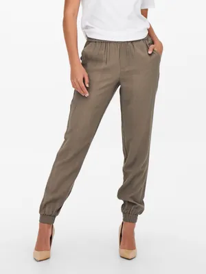 Zdjęcie produktu dla Eleganckie spodnie biznesowe Poptrash Paperback Loose Fit ONLKELDA | 42W / 30L