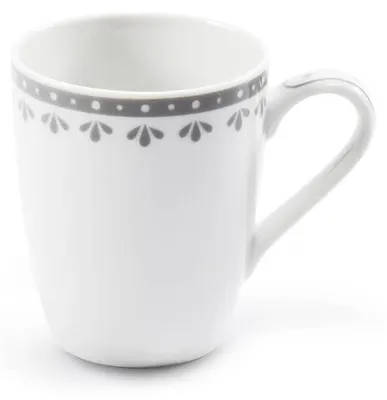 Image de Tasse à espresso, 0,09 l, HyggeLine, gris, Leander, porcelaine tchèque Sans monogramme