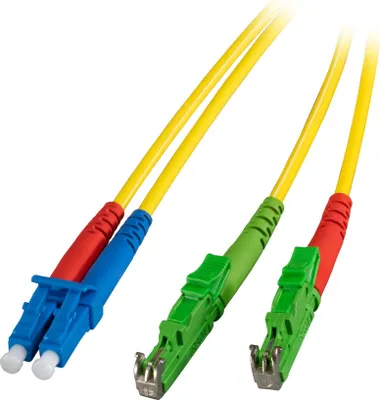 Obrázek produktu pro EFB Duplex Patchkabel LC-E2000 OS2 LSZH 3mm  10m gelb